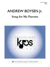 Song for My Parents Concert Band sheet music cover